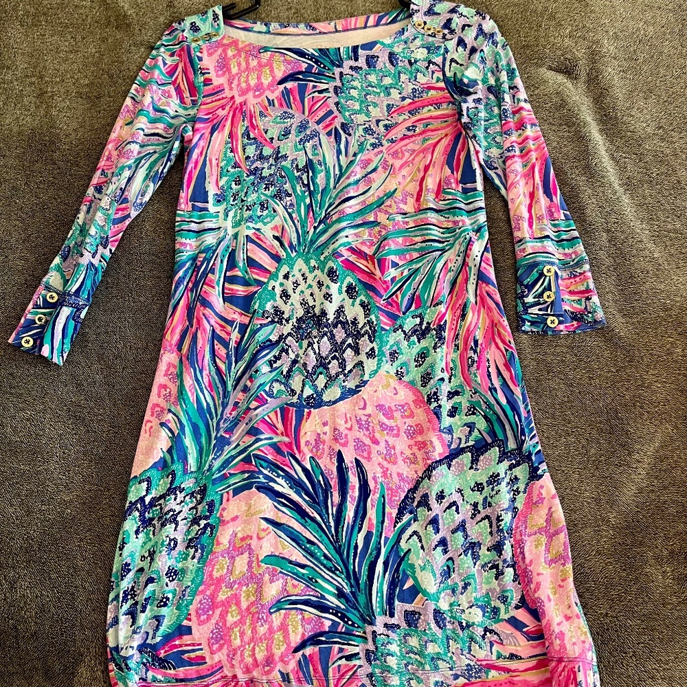 Lilly Pulitzer Dress with Piineapples